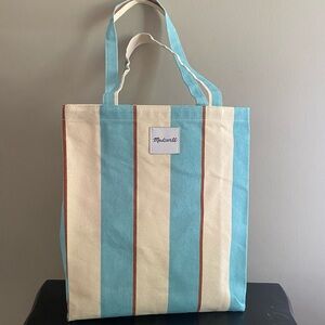 New Madewell canvas tote bag